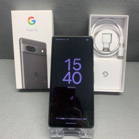 美品 国内版 SIMフリー Google pixel 7a 128GB チャコール色
