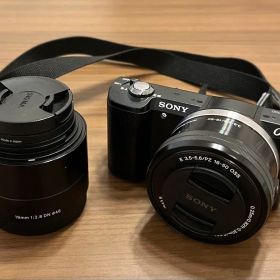 【春休み値引】SONY α5000 ミラーレス一眼& Sigma 単焦点レンズ