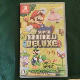 ニンテンドウ(任天堂)の【当日発送】中古 New スーパーマリオブラザーズ U デラックス ぴずびい企(家庭用ゲームソフト)