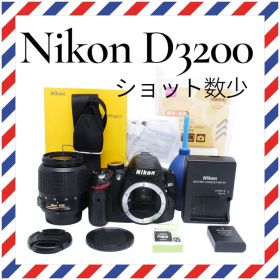美品❤️Nikon D3200❤️ショット数少スマホ転送✨一眼レフカメラ