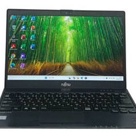 【驚速 FUJITSU U938/S i5-7300U 2.6GHz x4+8G+M.2 SSD 256GB 13.3インチワイドノートPC】Win11+Office2021/WEBカメラ NA010821