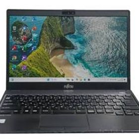 【驚速 FUJITSU U938/S i5-7300U 2.6GHz x4+8GB+M.2 SSD256GB 13.3インチワイドノートPC】Win11+Office2021/WEBカメラ A052314