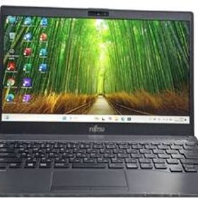 【驚速 FUJITSU U938/S i5-7300U 2.6GHz x4+8GB+ M.2 SSD256GB 13.3インチワイドノートPC】Win11+Office2021/UWEBカメラ A052408