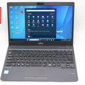 良品 フルHD 13.3型 Fujitsu LIFEBOOK U938s Windows11 第8世代 i5-8350u 8GB 128GB-SSD カメラ 無線 Office付き 中古パソコン 管:1408s
