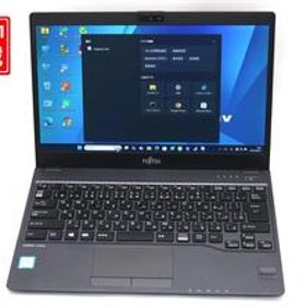 中古良品 フルHD 13.3型 Fujitsu LIFEBOOK U938S Windows11 第8世代 i5-8350U 8GB 128GB-SSD カメラ 無線 Office付き 管:0934s