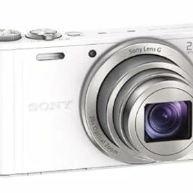 【中古】SONY デジタルカメラ Cyber-shot WX300 2110万画素 光学20倍 ホワイト DSC-WX300(W)