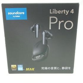 100 Anker アンカー Soundcore Liberty 4 Pro ミッドナイトブラック A3954N11 ※中古