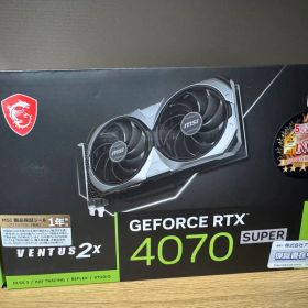 MSI GeForce RTX 4070 SUPER 12G VENTUS 2X