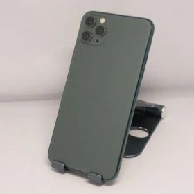 au 【SIMロックなし】MWHM2J/A iPhone 11 Pro Max 256GB ミッドナイトグリｰン au