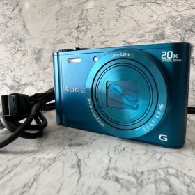 SONY Cyber-Shot DSC-WX300 ブルー ソニー デジカメ
