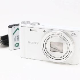 C (やや難あり) SONY ソニー Cyber-shot DSC-WX300 ホワイト 返品不可 101-190