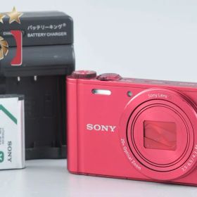 【中古】SONY ソニー Cyber-shot DSC-WX300 レッド コンパクトデジタルカメラ