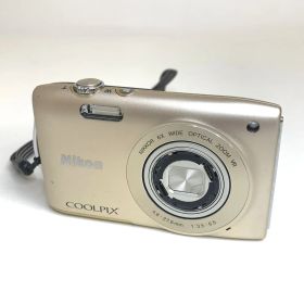 【ジャンク品】Nikon COOLPIX S3300 ニコン クールピクス コンパクトデジタルカメラ デジカメ GT