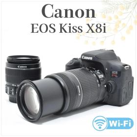 手ブレ補正付き ダブルレンズ✨Canon EOS KissX8i✨イルミ 夜景に