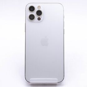 【中古】iPhone 12 Pro 128GB シルバー MGM63J/A バッテリー80%