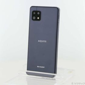 〔中古〕SHARP(シャープ) AQUOS sense6 64GB ブラック SH-M19 SIMフリー〔352-ud〕