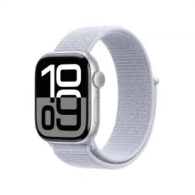 Apple Apple Watch Series10 42mm GPS シルバーアルミニウムケース/ブルークラウドスポーツループ MWWD3J/A