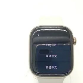 Apple Apple Watch Series10 46mm Cellular ゴールドチタニウムケース/スターライトスポーツバンド (M/L) MWYY3J/A