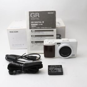 RICOH デジタルカメラ GR DIGITAL IV ホワイトエディション