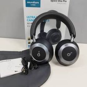 【良品】Soundcore Space One Pro/A3062/ワイヤレスヘッドホン/ブラック