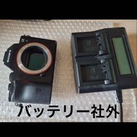 SONY α7 本体+バッテリー+充電器ミラーレス一眼カメラ