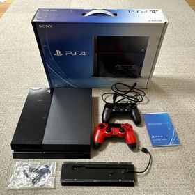 プレイステーション4(PlayStation4)のPS4 本体 CUH-2100A ブラック500GB (1TBSSD換装)(家庭用ゲーム機本体)