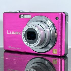 パナソニック(Panasonic)のPanasonic パナソニック LUMIX ルミックス DMC-FS7 ピンク(コンパクトデジタルカメラ)