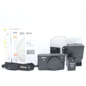 1152ショット！嬉しい本箱・説明書付き！■極上品■ Nikon Nikon 1 J1 ボディ ブラック
