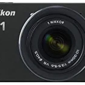 Nikon ミラーレス一眼カメラ Nikon 1 (ニコンワン) J1 (ジェイワン) 標準ズームレンズキット ブラックN1 J1HLK BK