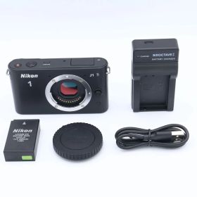 【シャッター回数：2324回】Nikon ニコン ミラーレス一眼カメラ Nikon 1 (ニコンワン) J1 (ジェイワン) ボディ ブラック #260108_21024232