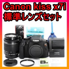 状態良好品⭐️Canon Kiss x7i 標準レンズセット 大人気 高性能