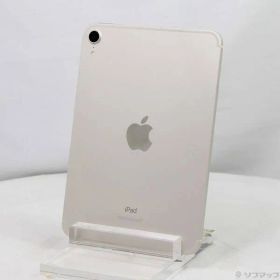 ソフマップ 〔中古品〕 iPad mini 第6世代 64GB スターライト MK8C3J／A SoftBankロック解除SIMフリー【352】