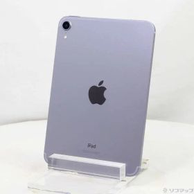 ソフマップ 〔中古品〕 iPad mini 第6世代 64GB パープル MK8E3J／A SoftBankロック解除SIMフリー【368】
