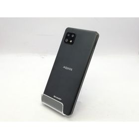【中古】SHARP 楽天モバイル 【SIMフリー】 AQUOS sense6s ブラック 4GB 64GB SH-RM19s【立川フロム中武】保証期間１ヶ月【ランクB】