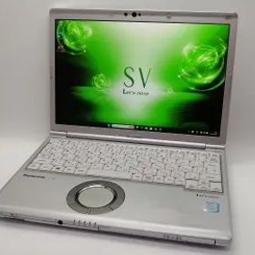 Panasonic Let's note SV7 CF-SV7MDTQR【i7-8550U 8G 256G(SSD) DVDマルチ WiFi 12LCD(1920x1200)】
