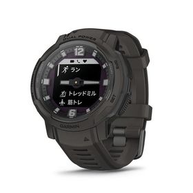 【在庫一掃セール】Garmin ガーミン Instinct Crossover Dual Power 010-02730-41 Suica対応 GPSスマートウォッチ Graphite 在庫限り
