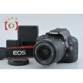 【中古】Canon キヤノン EOS Kiss X7 EF-S 18-55mm IS STM レンズキット ブラック シャッター回数僅少