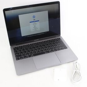 【美品】Apple MacBook Air 13.3インチ MRE92J/A スペースグレイ 256GB Retinaディスプレイ ノートパソコン アップル マックブック エアー
