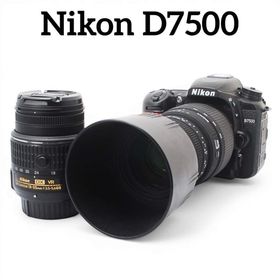 ニコン(Nikon)のNikon D7500 ダブルレンズ 望遠300mm Wi-Fi(デジタル一眼)