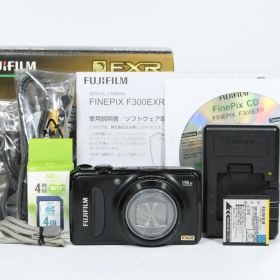 【美品】フジフイルム FUJIFILM FinePix F300EXR ブラック