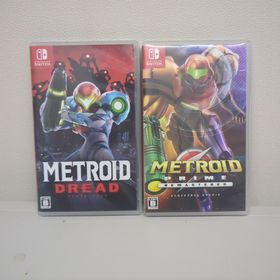 ニンテンドースイッチ(Nintendo Switch)のメトロイド ドレッド/メトロイド プライム リマスター２点セット(家庭用ゲームソフト)
