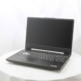 〔中古〕ASUS(エイスース) 〔展示品〕 TUF Gaming A15 FA506NCR-R7R3050T グラファイトブラック〔295-ud〕