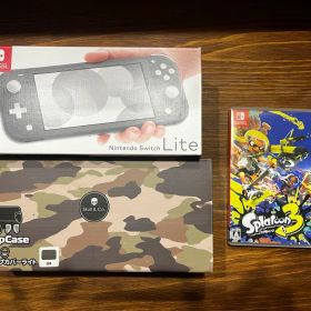 Nintendo Switch Lite グレー 本体 箱付き スプラトゥーン3