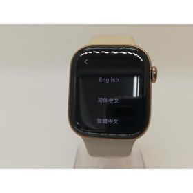 【中古】Apple Watch Series10 42mm Cellular ゴールドチタニウムケース/スターライトスポーツバンド (M/L) MX073J/A【秋葉4号】保証期間１ヶ月【ランクA】