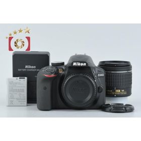 【中古】Nikon ニコン D3400 18-55 VR レンズキット ブラック シャッター回数僅少