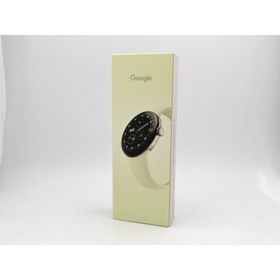 【未使用】Google Pixel Watch4 Wi-Fiモデル 41mm Champagne Gold アルミケース/Lemongrass アクティブ バンド【ECセンター】保証期間３ヶ月