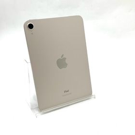 アップル(Apple)の【全額返金保証】【最速発送】Apple iPad mini 8.3インチ 第6世代 64GB スターライト Wi-Fi 美品 動作確認済(タブレット)