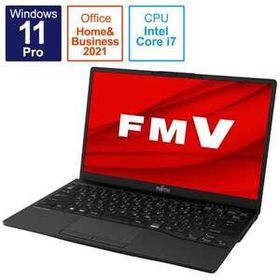 量販店展示品 富士通 FMV LIFEBOOK UH-X FMVUXG2B 13.3型 Core i7 1255U SSD512GB メモリ16GB Office 2021搭載 Windows 11 Pro