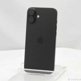 ソフマップ 〔中古品〕 iPhone16 Plus 128GB ブラック 3N343J／A SIMフリー【344】
