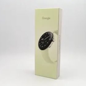 Google Pixel Watch4 Wi-Fiモデル 41mm Champagne Gold アルミケース/Lemongrass アクティブ バンド